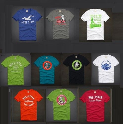 10 Camisetas Hollister Masculino