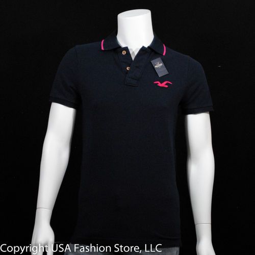 Hollister by Abercrombie Men's Polo Huntington Beachs Na