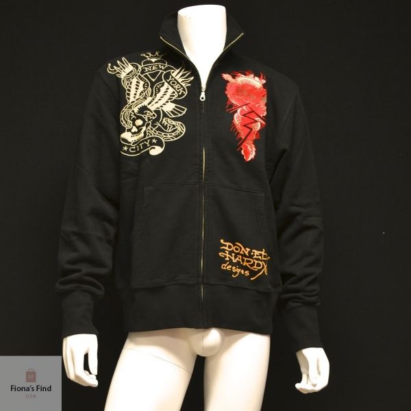 NWT Ed Hardy by Christian Audigier Men's Jacket - Battle