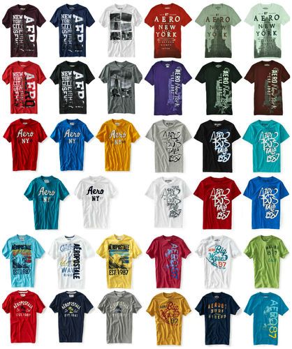 15 Camisetas Aeropostale (Masculino)